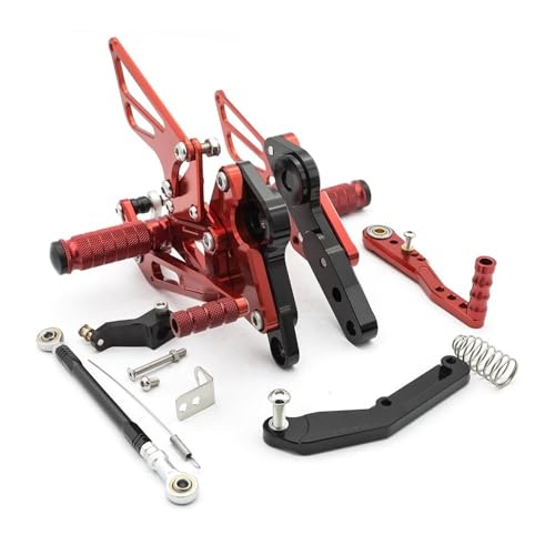 Repose-pieds arrière moto en aluminium pour éviter les glissements