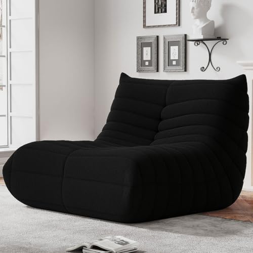 WHGBJA Bean Bag Chairs for Adults, BeanBag Reading Chair Memory