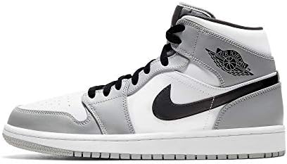 Men's) Air Jordan 1 Mid 'Light Smoke Grey' (2020) 554724-092