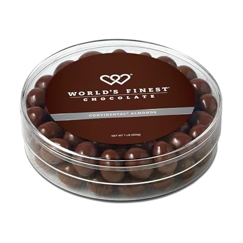 World's Finest® Chocolate - Milk Chocolate Continental® Almonds - 1 lb Cover