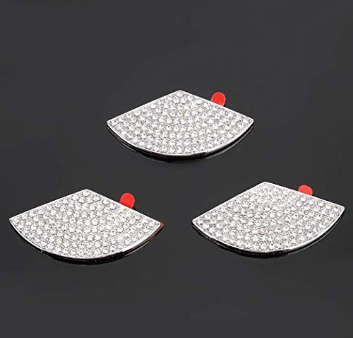 Image of Bling Accessories Car Logo Decal Fit for Mercedes Benz A C E Class GLA GLB CLA GLC GLE Sign Stickers (Style C)