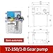 1pc Industrial Gear lubricating Oil Pump semi-Automatic/Automatic high-Precision Gear Pump can be Used in Automatic Machining Center(TZ-150-3-B)
