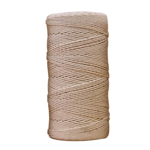 Cuerda de algodón suave para tejer tapices de macramé sin dañar tus manos 2