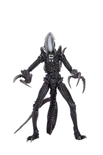 NECA Figurine Alien 17,8 cm, Razor Claws Alien vs Predator, Gris, imprimé, 100% Plastique