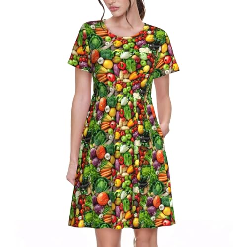 Robe d'été fluide pour vos pique-niques champêtres en plein soleil