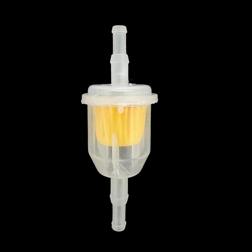 AM116304 25 050 22-S Gas Inline Fuel Filter Fit for John Deere Kohler 120-436 71-5960 120-436 GY20709 For 38666 149-2206-01 21541500 98021 1/4 Inch x 5/16 Inch Fuel Line