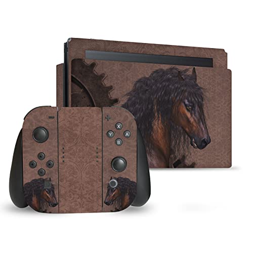 Cheval Steampunk Vinyle Autocollant De Jeu Nintendo Switch