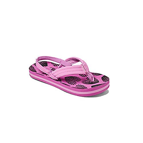 Image of REEF Girls Toddler /Little Kid Ahi Beach Flip Flop, Soft Cushion Footbed, Water Friendly