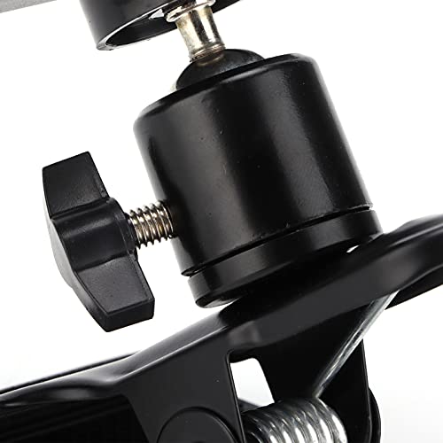 Suporte de telefone com clipe de guitarra, suporte de clipe de cabeça de guitarra pode ajustar livre