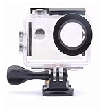 VVHOOY Action Camera Waterproof Case Compatible AKASO EK5000 EK7000& Plus/EKEN H9R/AOKON/DBPOWER EX5000/FITFORT/Zonko/DROGRACE WP350 Sports Cam Underwater 30M Protective Housing Case Accessories