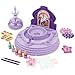 Make It Real: Unicorn Academy: Star Stables Fountain Nail Spa - Design Unicorn Manicures, Bubbling Water Confetti Soak, Polish & Glow Decals, Kids 6+