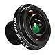 1,7-mm-Fisheye-Objektiv, 5 MP Weitwinkel-Panorama-CCTV-Kameraobjektiv, M12-Halterung, Guter Ersatz für Ihr Gerät, Kleines -Objektiv mit Schönem Aussehen,
