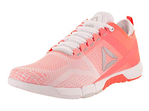 Reebok Women's Crossfit Grace Tr Athletic Shoe, white/digital pink/silver, 7 M US