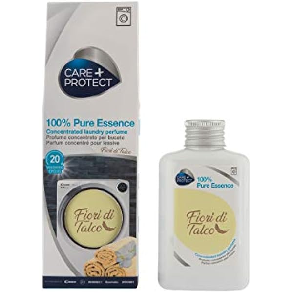 CARE + PROTECT Fiori Di Talco Laundry Perfume In-Wash Scent Booster, długotrwała aktywna formuła, 100 ml do 20 prań