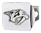 Predators Premium Heavy Duty Solid Metal Chrome Hitch Cover Bumper Trailer Hockey