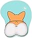 3D Funny Corgi Butt Shape Silicone Mouse Pad Mouse Mat- 8.6X10.2 Inch