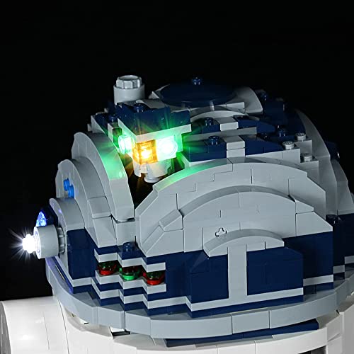 KCGNBQING Lichtsatz für Bausteine Modell, LED-Lichtkit, das mit Lego 75308 kompatibel ist, Nicht Enthalten das Modell… – Bild 8