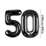 Zoom IMG-1 palloncini compleanno 50 anni noir Zoom IMG-1 palloncini compleanno 50 anni noir