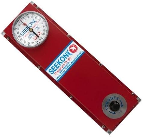 Seekonk Precision Tool TAF50 Torque Wrench Tester. Test clockwise and counterclockwise. 1 ft.-lb calibrations. 0-50 ft.-lb. tester.