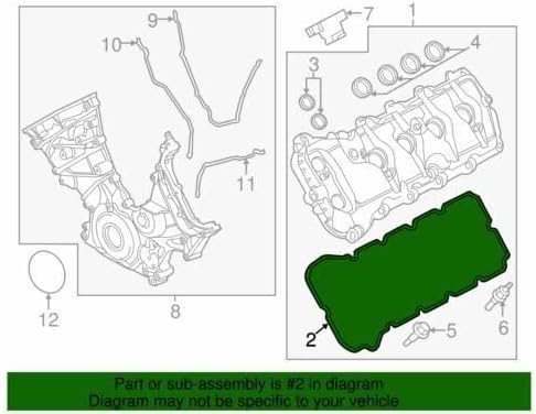 2018-2024 Ford - Valve Cover Gasket