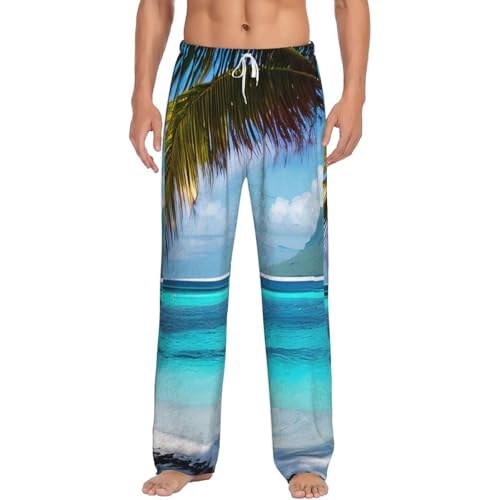 Pantalon de pyjama confortable pour homme contre la chaleur
