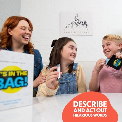 It‚„s in The Bag! ‚ Party Game Will Have You Laughing Hysterically ‚ Like Charades on Steroids for Family and Adults ‚ Easy to Learn Team Game for Small Group of 4 or Large Group of 10 or More