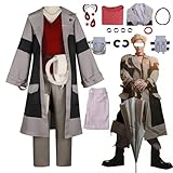 HYJXDLLS Enjin Gachiakuta Cosplay Costume Outfit Men Adult Set for Halloween