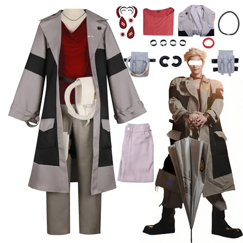 HYJXDLLS Enjin Gachiakuta Cosplay Costume Outfit Men Adult Set for Halloween