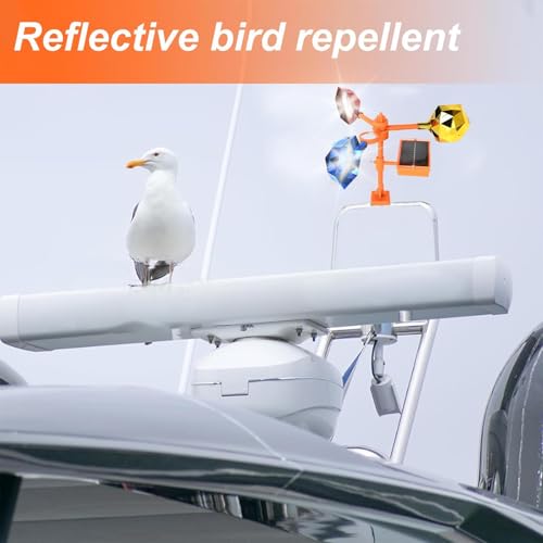 Dispositivos para asustar pájaros: bolas prismáticas reflectantes para exterior 3