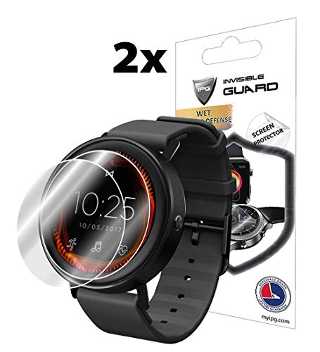 IPG for Misfit Vapor SMARTWATCH Screen Protector (2X) Screen Protector with Lifetime Replacement