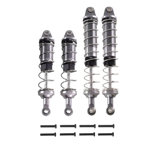AQWBTYD WLtoys 12428 12423 12427 12429 FY?03 1/12 RC�J�[ �A�b�v�O���[�h�p�[�c �A�N�Z�T���[ ���^�� �I�C���V���b�N�A�u�\�[�o�[ �_���p�[ RC�A�\�[�g (�O���[)