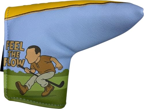 Housse de putter de golf Balanced Co. de qualité supérieure design brodé