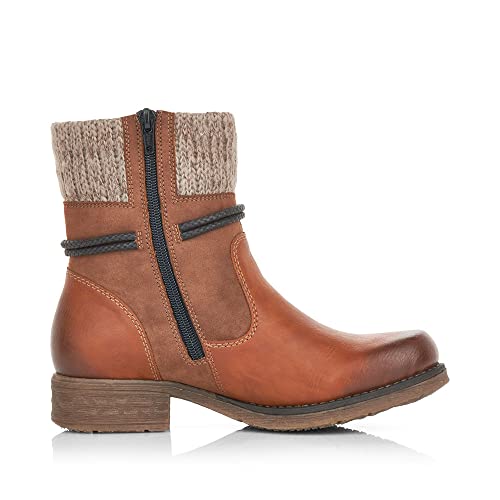 Rieker Fee 88 Womens Boot 41 M Eu Tan #TOP3