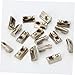 IMUSINICE 100pcs Carbon Steel T-Slot Nuts with Roll-in Spring, Nickel-Plated Elastic Metal Nuts for Aluminum Profile Extrusion, Compatible with European Standard 20-m5, Industrial Fasteners
