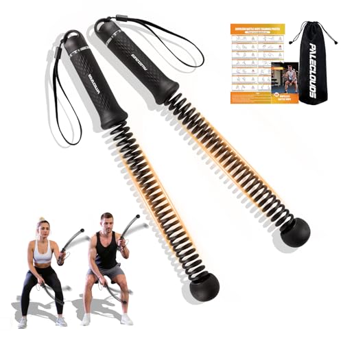 Ropeless Battle Rope Weighted Cordless Battle Ropes with Training Poster