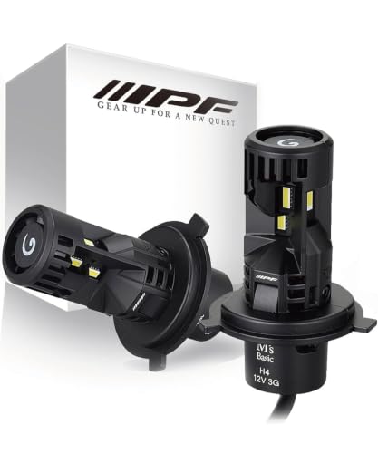 M's Basic by IPF ヘッドライト LED 車用AMZ-HL541 Amazon | M's Basic by IPF ヘッドライト LED H4 6500K 5500lm/4800lm