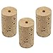 ERINGOGO Flute Accessories 3pcs Flute Head Flute Plugs Wooden Flute headjoint Cork Plug Flute Stopper Plug Corks Wooden Flute