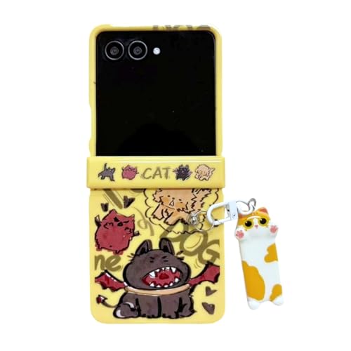 Coque antichoc Z Flip 5 SKPY élégante avec anneau et cordon