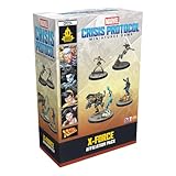 Asmodee Marvel: Crisis Protocol X-Force Affiliation Pack - Cable, Domino, X-23 & Honey Badger, Tabletop Superhero Game, Ages 14+, 2 Players, 90 Minute Playtime