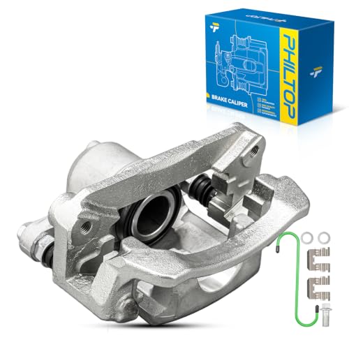 Image of PHILTOP Rear Left Brake Caliper for 2010-2014 Subaru Outback Legacy 2.5L | Direct OE replacement: 19B6277, 26692AJ010, 26692AJ070. Fits 2010-2014 Subaru Outback & Legacy 2.5L rear left