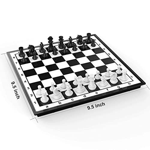 Fanvince USFV008-A Chess Sets Travel Board Games: Magnetic Folding Chess Board thumb #4