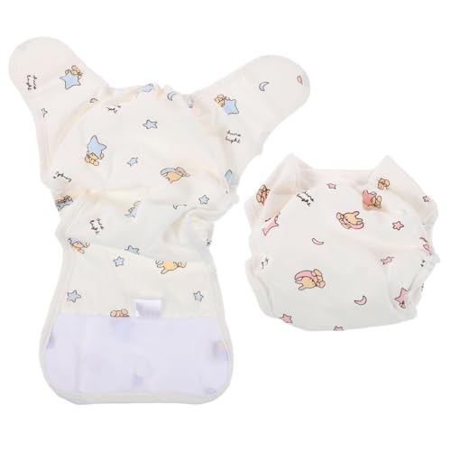 Iplusmile PañAles Lavables Para BebéS ReciéN Nacidos 2 Piezas PañAles Reutilizables De Tela Suaves Absorbentes Y FáCiles De Secar Accesorios De Ropa Para NiñOs PequeñOs
