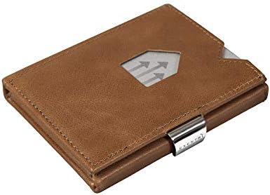 EXENTRI RFID Blocking Tri-fold Leat...