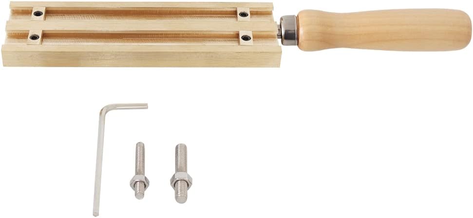 ZONEPACK Hot Stamping Machine Brass Letters 2/3 Line 3mm/6mm Letter T-Slot Alphabet Symbol Number Holder (6mm Letters 2 line)