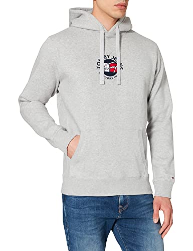 Tommy Jeans Tjm Timeless Tommy Felpa con Cappuccio...