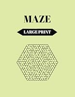 300 Maze Puzzle Book for Kids & Adults: Fun Brain Games in Large 8.5x11 Format for Focus, Logic & Entertainment B0F5RJ22GF Book Cover