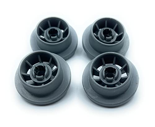 ELECTROTODO Juego 4 Ruedas Cesta inferior reemplazo de Lavavajillas Bosch Balay Lynx 00165314
