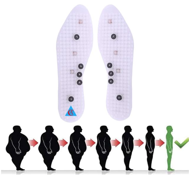 CHOUDHARY ACUPRESSURE Shoe Insole Magnetic Insoles Shoe Insole Copper Wirh Magnetic Reflexology Foot Therapy Reflexology Pain Relief Shoe Insoles Washable and Cutable For Men & Women (B0CVBF4YT1) Amazon Price History, Amazon Price Tracker