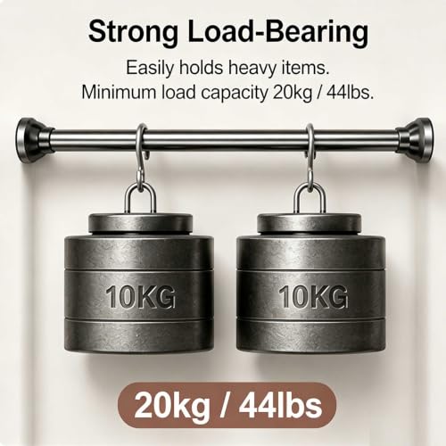 Tringle pour dressing et salle de bain sans trouer le mur