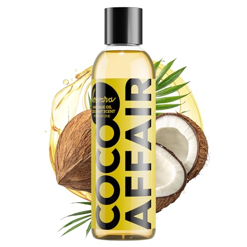 LOOVARA Aceite de masaje COCO AFFAIR 150 ml con aroma a coco para masajes placenteros – Erótico premium